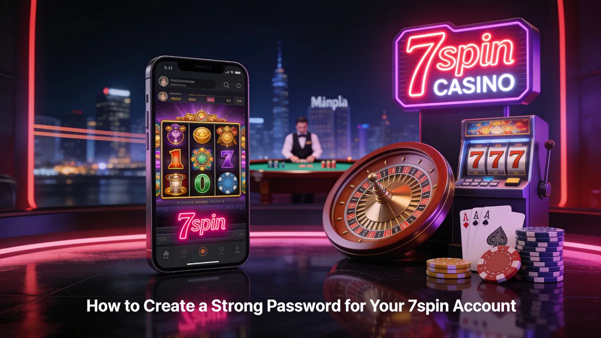 How to Create a Strong Password for Your 7spin Account — 7spin in the Philippines